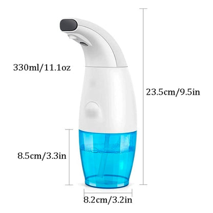 Dispensador de jabón con sensor.